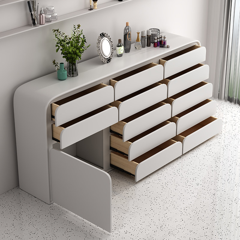 Office Furniture - Italian Minimalist Nail Art Display Cabinet