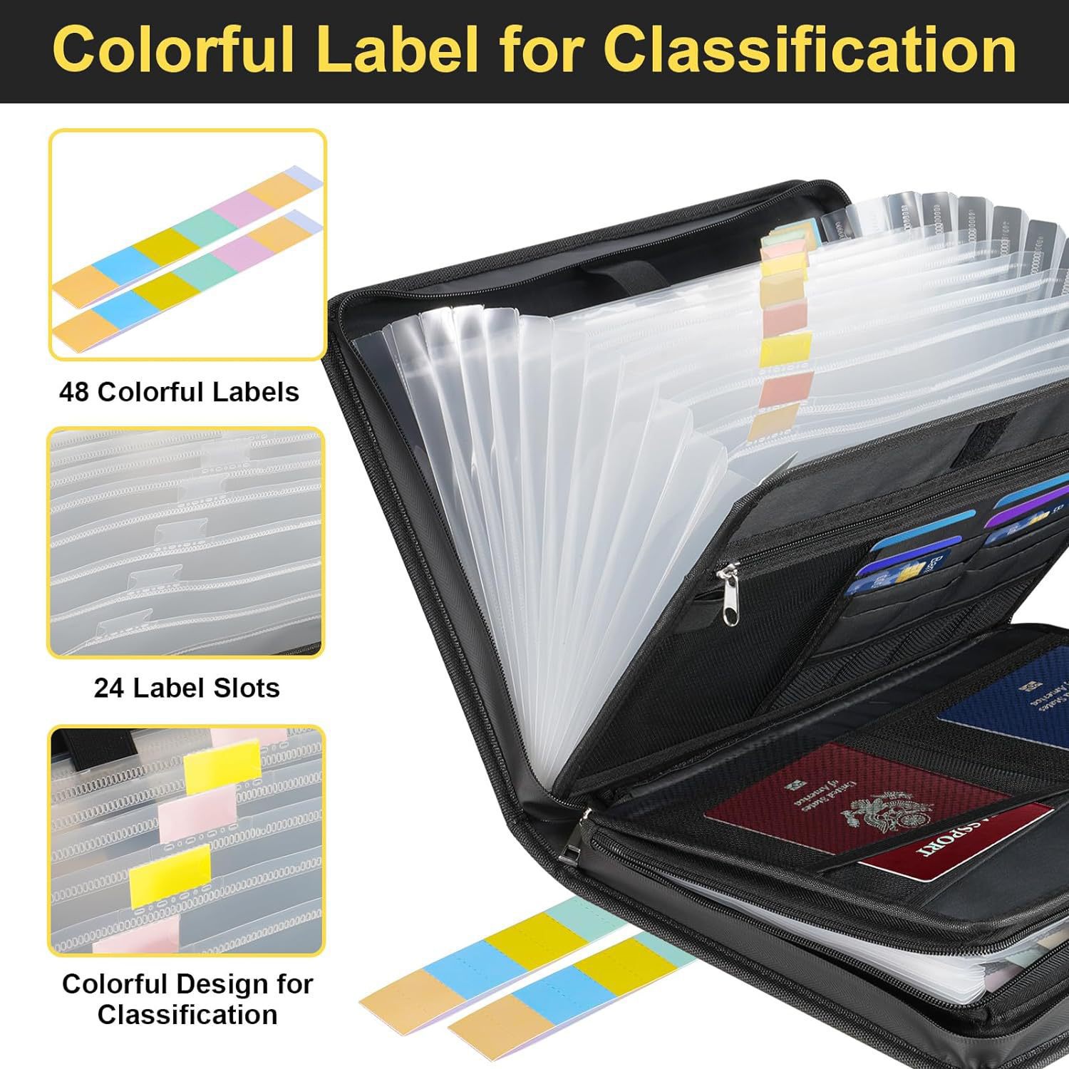 13 Pocket Expanding File Folde - Expandable Accordion File Folder 13 Pockets review and price