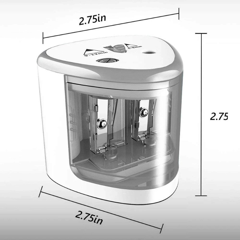 Upgraded Two-Hole Electric Pen - Electric Pencil Sharpener Usb review and price
