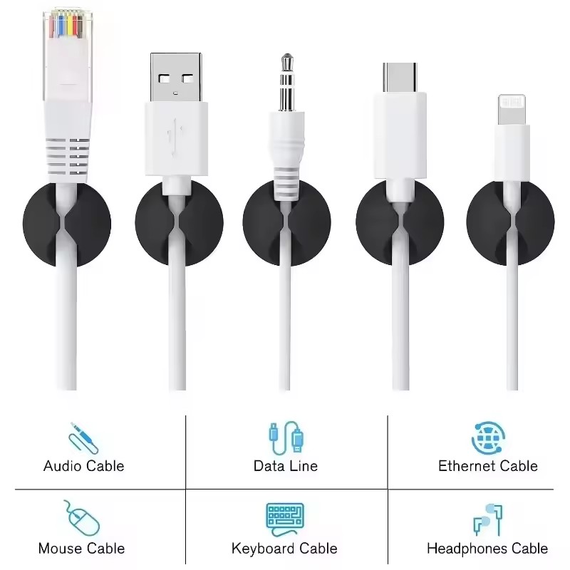 5/50Pcs Mini Cable Winder Orga - Desk Accessories review and price