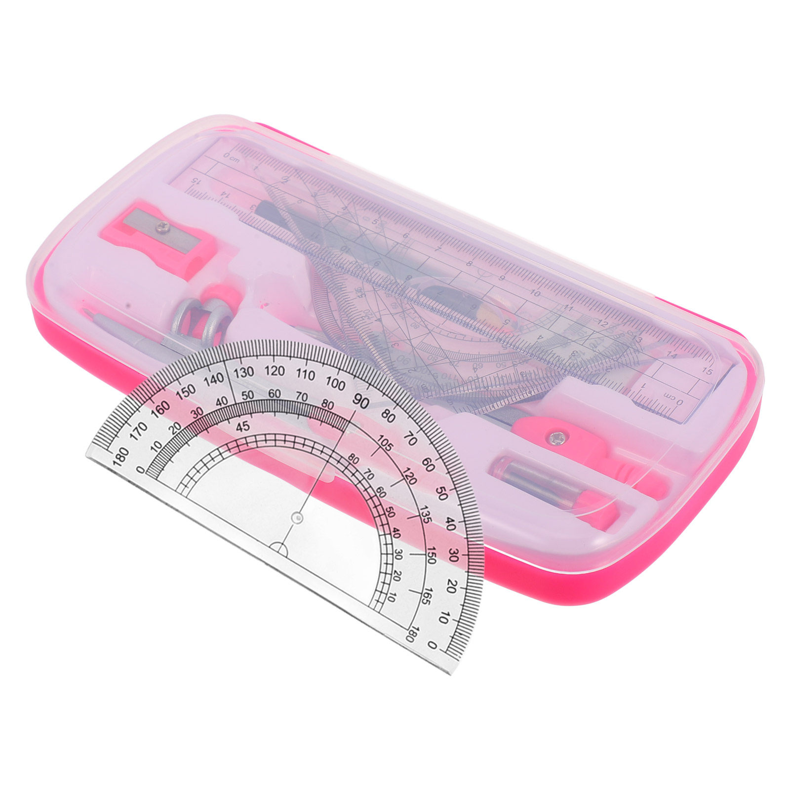 1 Compass Set Math Protractor  - Math Geometry Set With Compass review and price