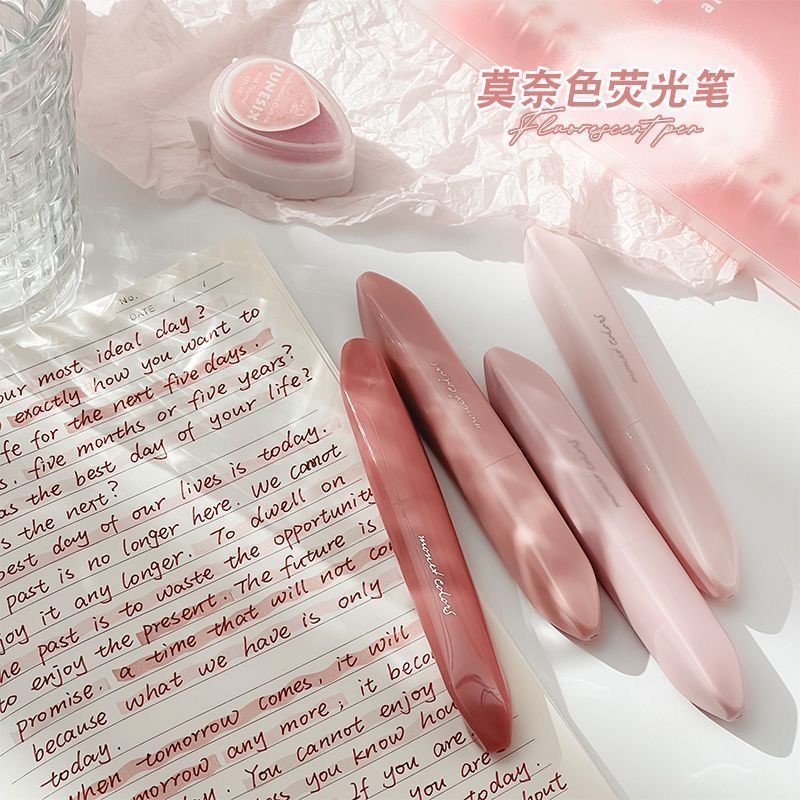 4Pcs Morandi Gradient Dual Tip - Pastel Highlighter Set Double Ended review and price